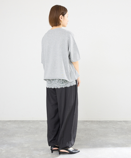 IENA（イエナ） ニット セーター 「追加3」LEVITA コットンハーフ