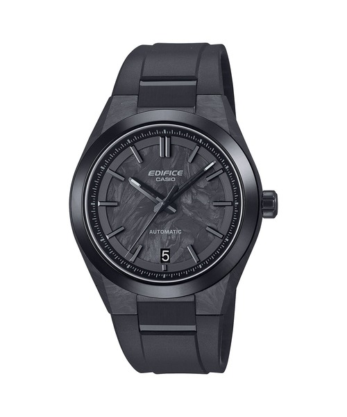 EDIFICE ブラック ステンレス時計 EDIFICE（SEIKO） メンズ腕時計｜腕時計、懐中時計