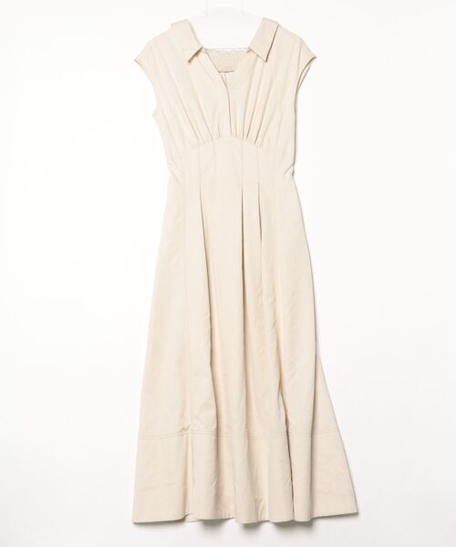 Her lip to ワンピース Her lip to ワンピース Open Shoulder Tuck Shirt Dress