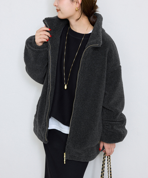 SLOBE IENA（スローブイエナ） ブルゾン 38 ホワイト レディース