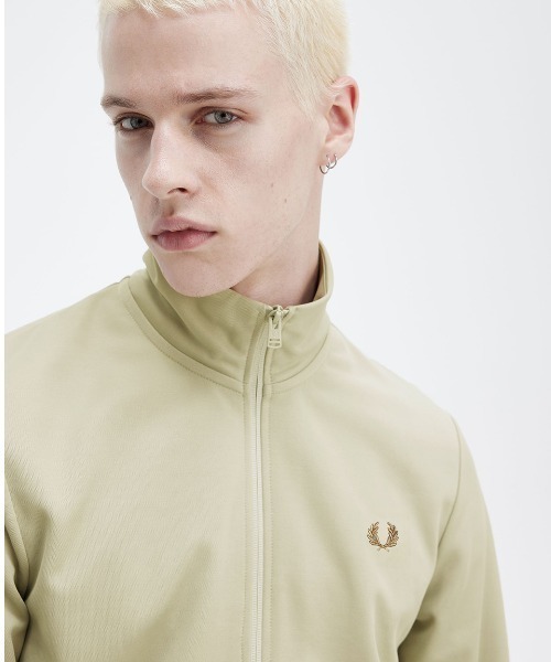 FRED PERRY 「FRED PERRY」 ジャージブルゾン L ブラック系
