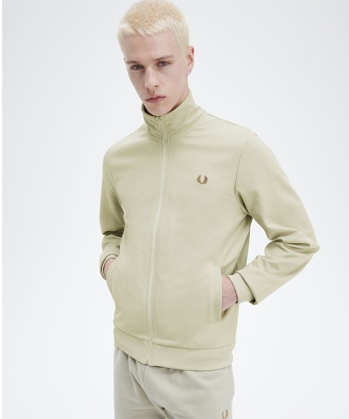 FRED PERRY 「FRED PERRY」 ジャージブルゾン L ブラック系