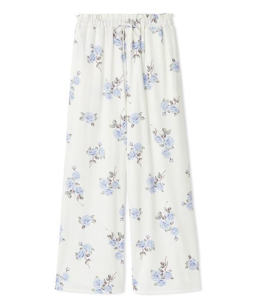 ジェラピケ パジャマ(上下) 花柄 gelato pique（ジェラートピケ） パジャマ ルームウェア 中花柄ロング