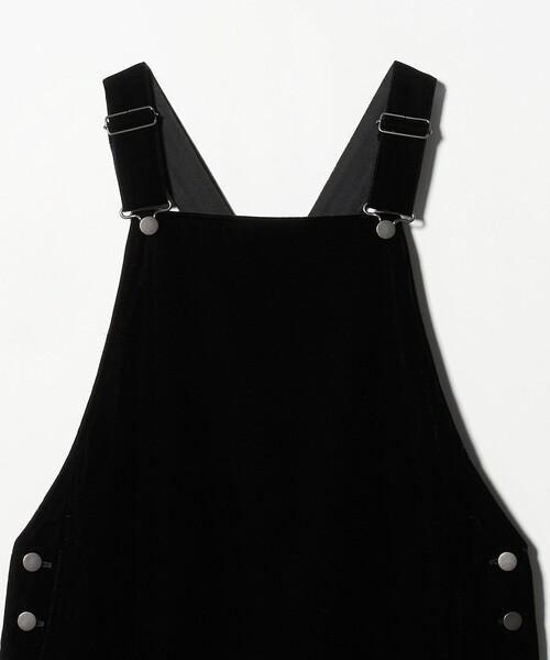 UNITED ARROWS ジャンパースカート ベルベット サロペット