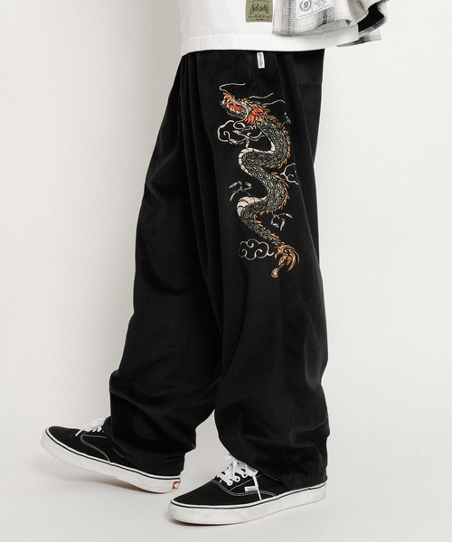 Subciety（サブサエティ） ワイドパンツ パンツ Souvenir velour pants