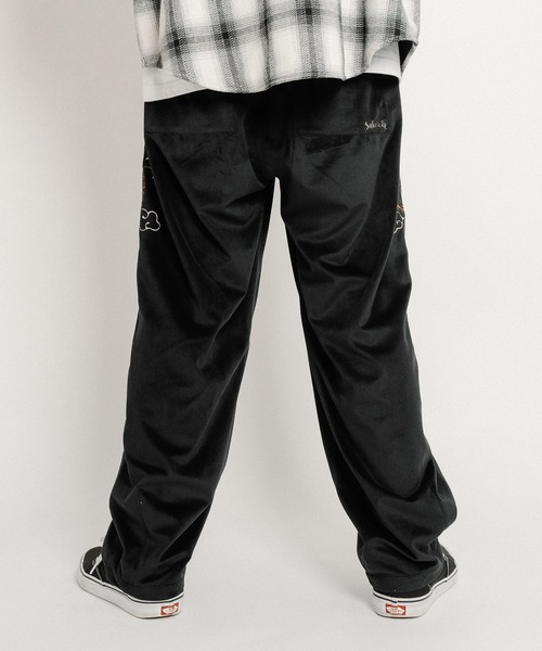 Subciety（サブサエティ） ワイドパンツ パンツ Souvenir velour pants