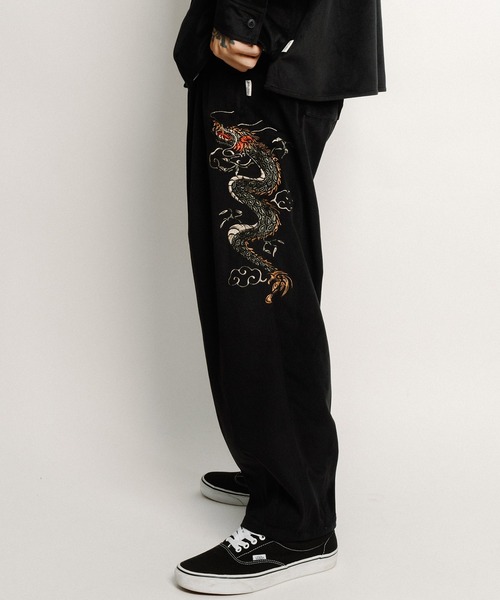 Subciety（サブサエティ） パンツ Souvenir velour pants メンズ