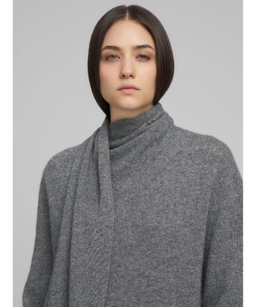REPLAY（リプレイ） ニット セーター スカーフネック プルオーバー