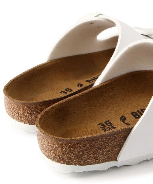 「BIRKENSTOCK」 フラットサンダル 39 ブラック レディース_画像4