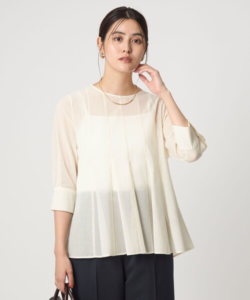 green label relaxing（グリーンレーベルリラクシング） ブラウス