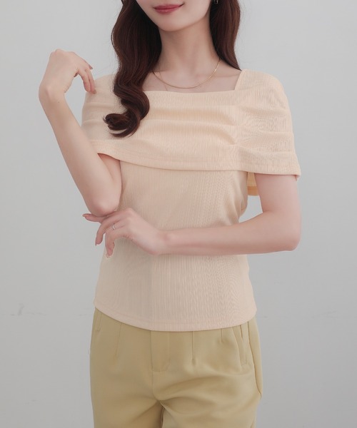 「CENEA」 ノースリーブトップス X-LARGE チャコール レディース_画像5