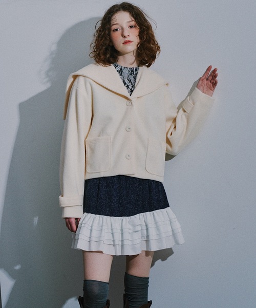 セーラーカラー コートのおすすめ人気商品一覧 通販 - Yahoo!ショッピング