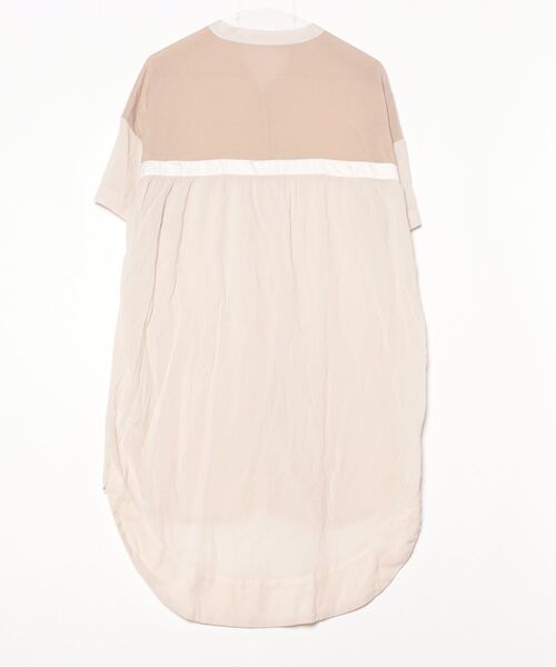 「Bou Jeloud」 半袖チュニック 38 ベージュ レディース_画像2