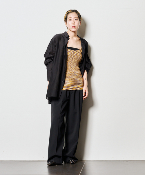 BASERANGE（ベースレンジ） タンクトップ ノースリーブ BASERANGE