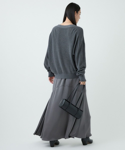 Chaos カオス　アースサテンスカート　モカ　ベージュ Chaos(カオス)/ アースサテンスカート（スカート）｜Chaos