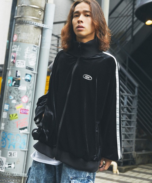 MSGM エムエスジーエムジップアップジャージーブルゾン MSG」 ジャージブルゾン M ブラック メンズ : ZOZOTOWN Yahoo!店