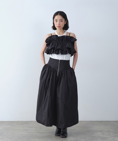 CODE A スカート zip design volume skirt : ZOZOTOWN Yahoo!店 - 通販