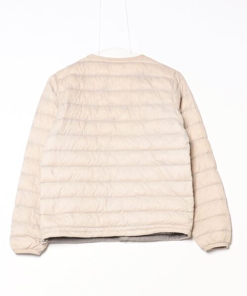 Danton ダウンジャケット サイズ36 ベージュ Danton 「DANTON」 刺繍ダウンジャケット 36 ベージュ