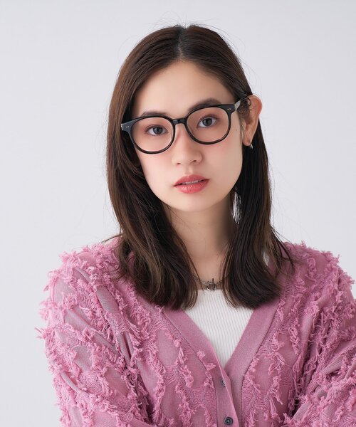 Zoff（ゾフ） 伊達メガネ メガネ 眼鏡 ボストン型 メガネ｜黒縁