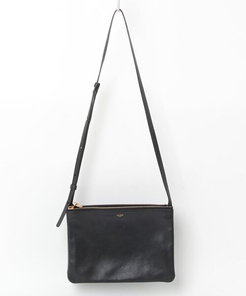 CELINE ブラック ショルダーバッグ CELINE（セリーヌ） ショルダーバッグ - ブラック レディース