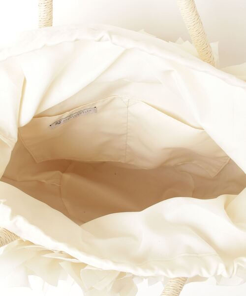「Afternoon Tea」 かごバッグ ONE SIZE アイボリー レディース_画像4
