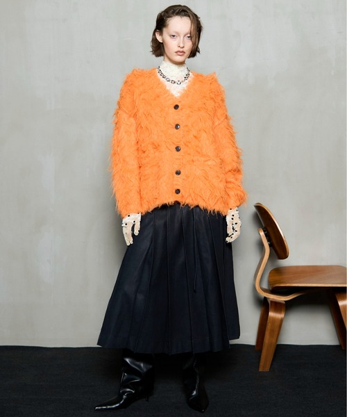 MAISON SPECIAL（メゾンスペシャル） スカート Vegan Leather Midi