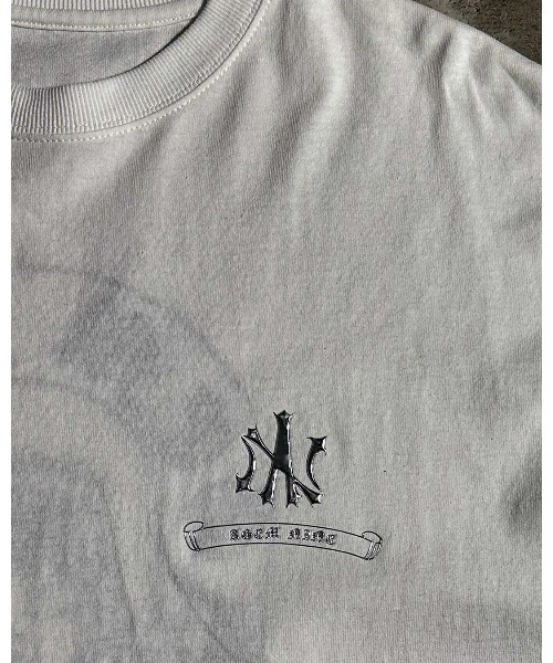 「A‘gem 9」 半袖Tシャツ L ホワイト メンズ_画像3