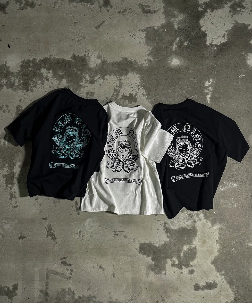 「A‘gem 9」 半袖Tシャツ L ホワイト メンズ_画像9