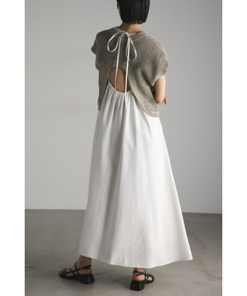 「STYLEMIXER」 ノースリーブワンピース SMALL ブラック レディース_画像2