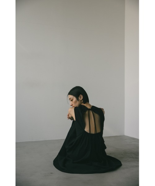 「STYLEMIXER」 ノースリーブワンピース SMALL ブラック レディース_画像3