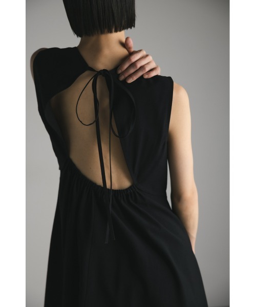 「STYLEMIXER」 ノースリーブワンピース SMALL ブラック レディース_画像5