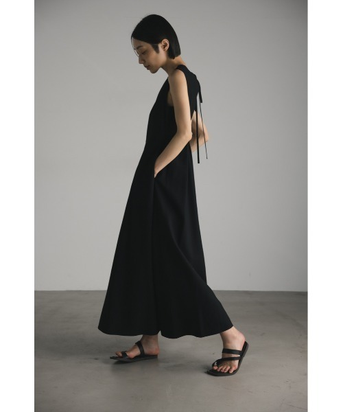 「STYLEMIXER」 ノースリーブワンピース SMALL ブラック レディース_画像7