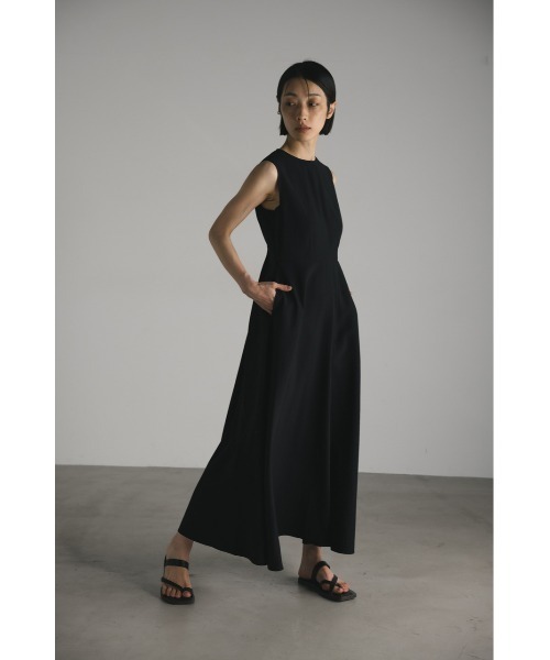 「STYLEMIXER」 ノースリーブワンピース SMALL ブラック レディース_画像9