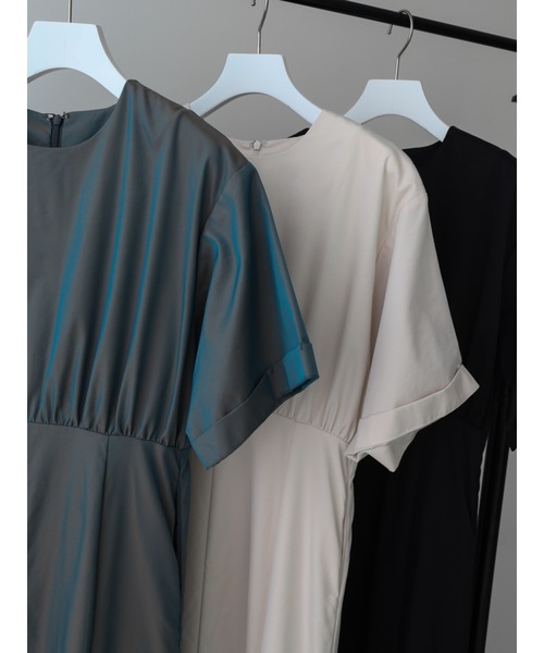 「Katrin TOKYO」 半袖ワンピース X-SMALL ブラック レディース_画像3