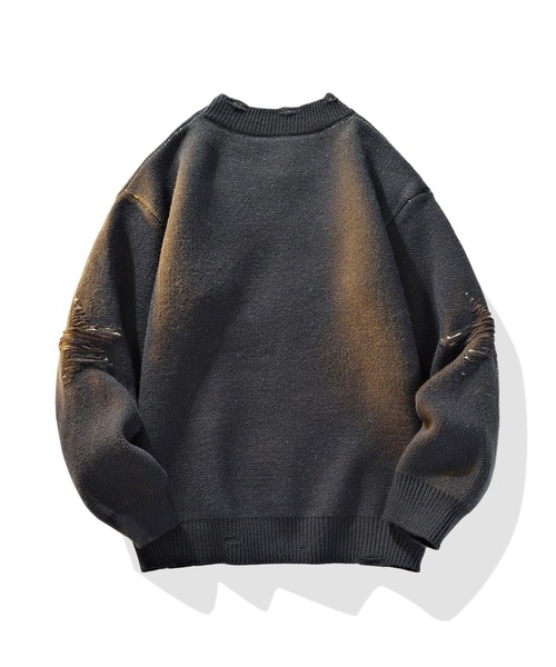 ミハラヤスヒロ ダメージニット（メンズファッション） | ファッション