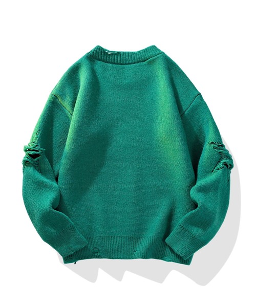 ミハラヤスヒロ ダメージニット（メンズファッション） | ファッション
