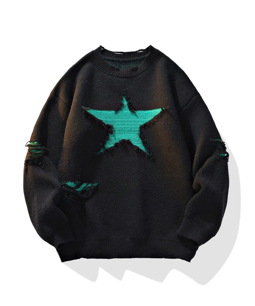 ミハラヤスヒロ ダメージニット（メンズファッション） | ファッション
