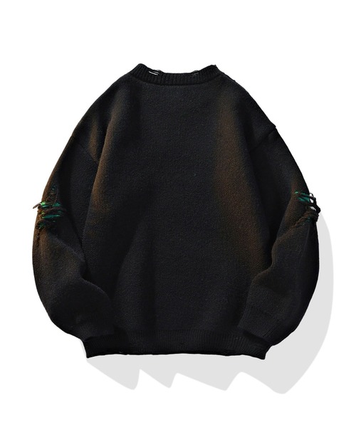 ミハラヤスヒロ ダメージニット（メンズファッション） | ファッション