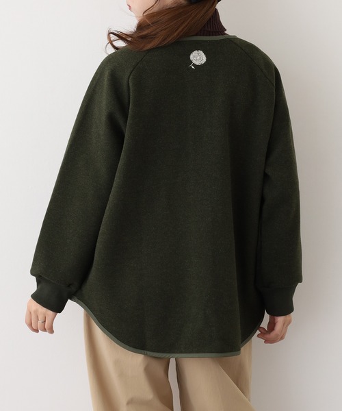 BARNDOOR（バーンドア） カーディガン 圧縮ニット リブカーデイガン