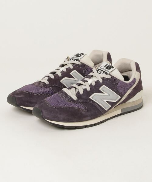 New Balance パープル スニーカー　24cm New Balance（ニューバランス） ローカットスニーカー 24.0cm パープル