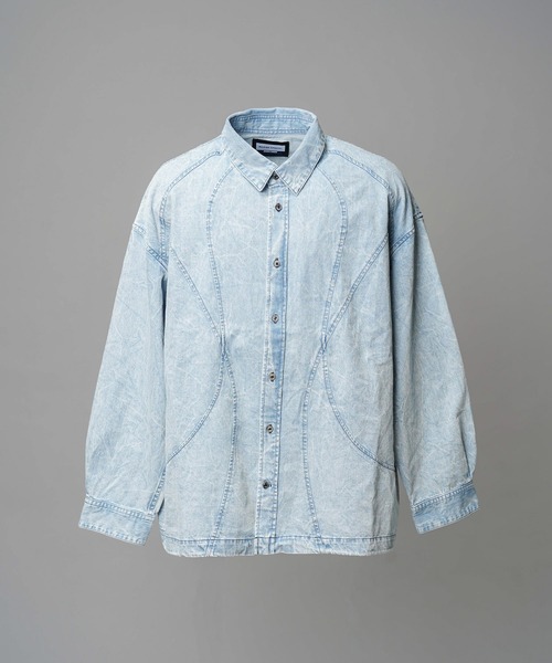 MAISON SPECIAL（メゾンスペシャル） シャツ 「UNISEX」Denim Curved