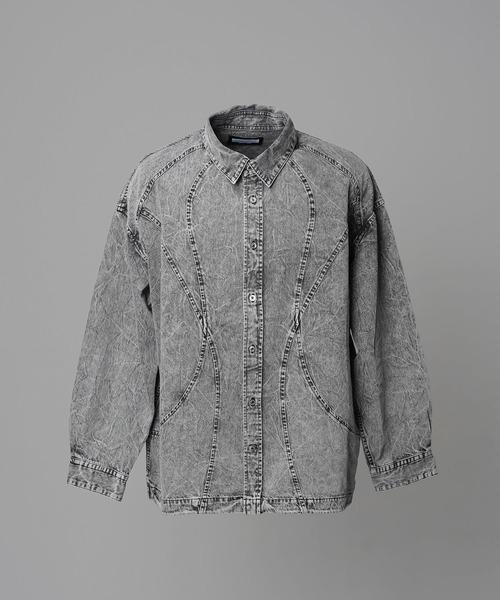 MAISON SPECIAL（メゾンスペシャル） シャツ 「UNISEX」Denim Curved