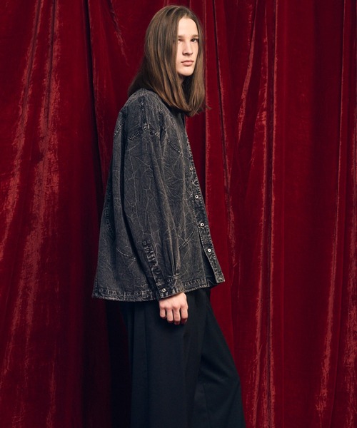MAISON SPECIAL（メゾンスペシャル） シャツ 「UNISEX」Denim Curved