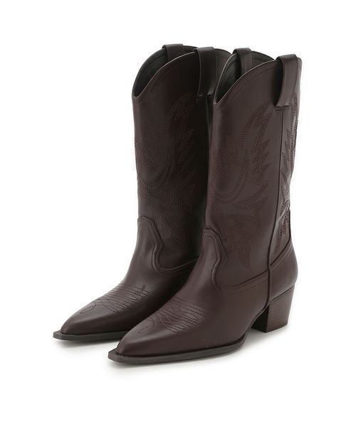 Mila Owen（ミラオーウェン） ブーツ ウエスタンショートブーツ