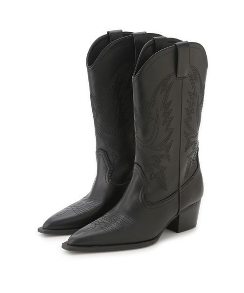 Mila Owen（ミラオーウェン） ブーツ ウエスタンショートブーツ