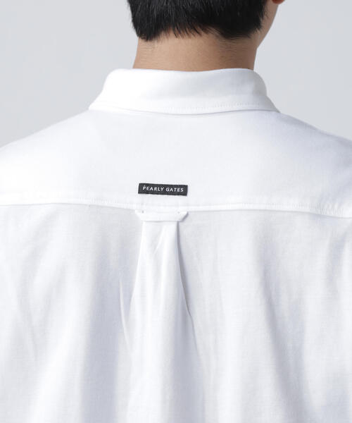 PEARLY GATES（パーリーゲイツ） ポロシャツ TCドットジャガード長袖