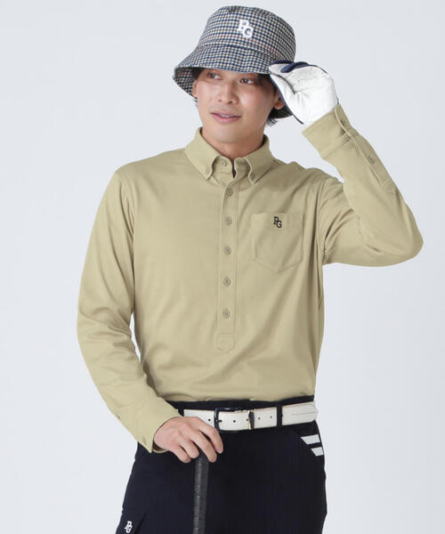 PEARLY GATES（パーリーゲイツ） ポロシャツ TCドットジャガード長袖