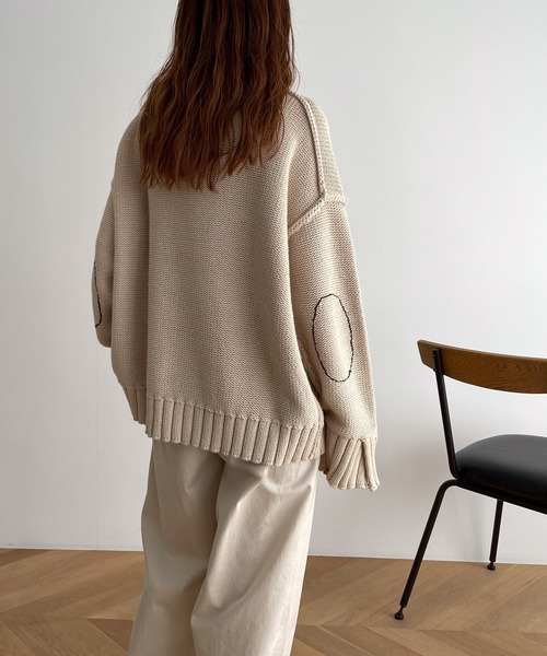 CANAL JEAN（キャナルジーン） 「RCW」長袖ニット ONE SIZE