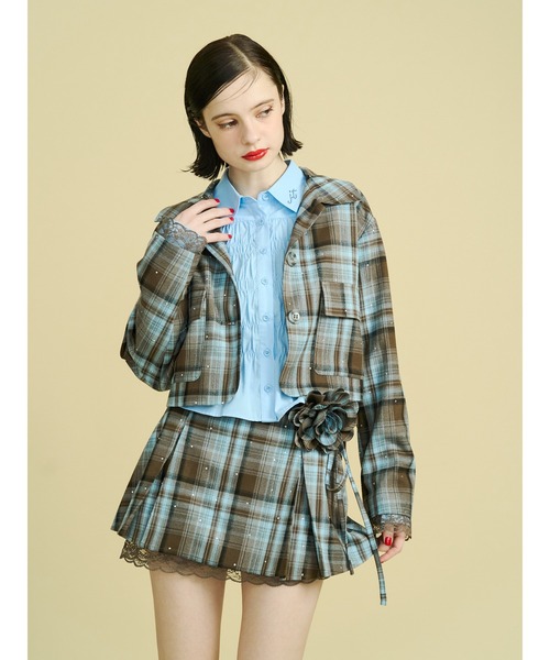 jouetie（ジュエティ） スカート ローズモチーフミニスカパン