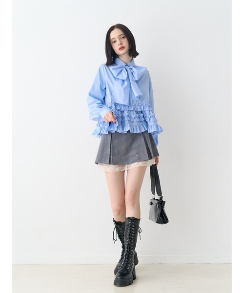 jouetie（ジュエティ） スカート ローズモチーフミニスカパン